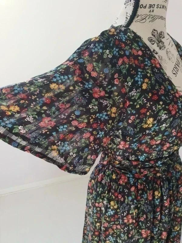 🌺 Vestido largo bohemio floreado – Jubylee – T. S/M – Muy buen estado – photo 12